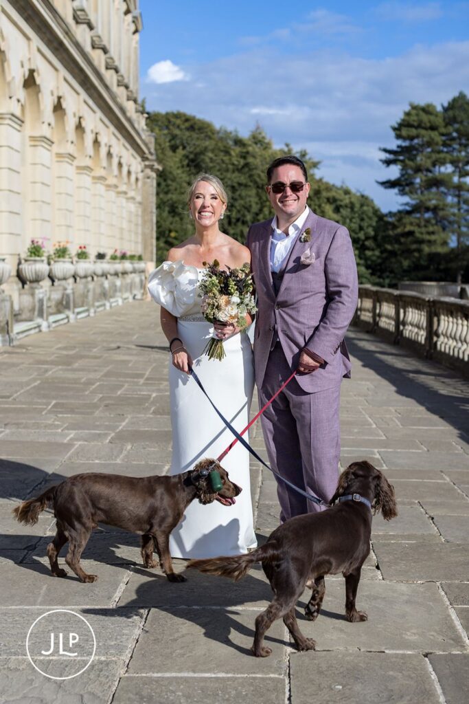 bride and groom portraits Buckinghamshire wedding venue