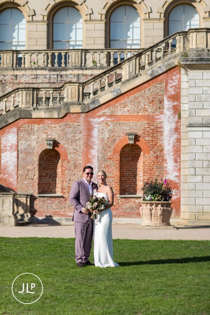 bride and groom portraits Buckinghamshire wedding venue