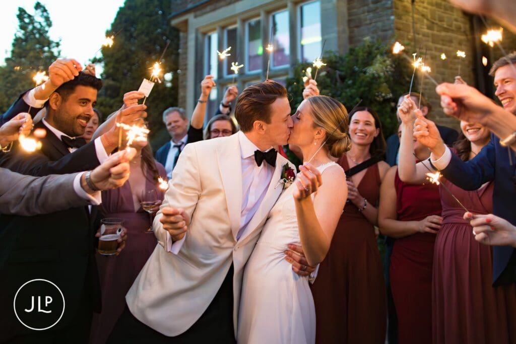 Romantic couple portrait at Hartsfield Manor in Surrey
