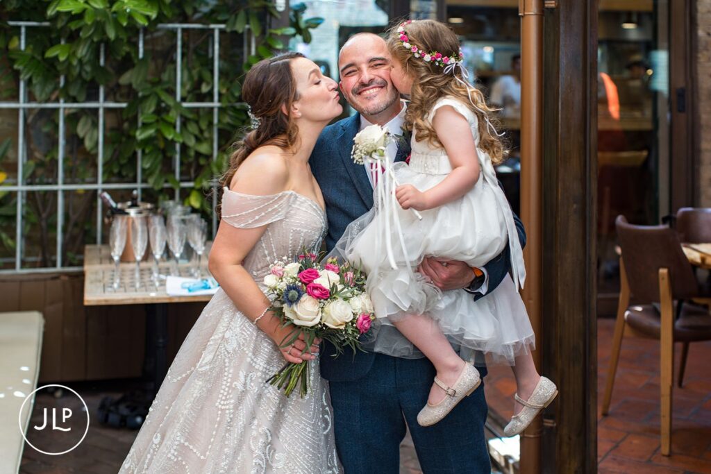 intimate London wedding photography